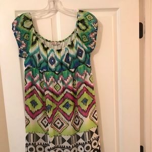Colorful dress